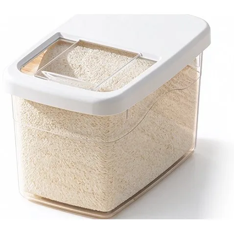 Sliding-Lid Clear Rice Storage Bin – 601 / 602 / 603