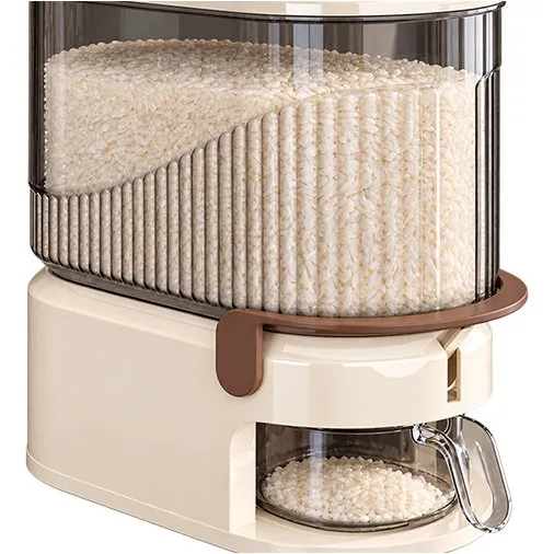 Push-Button Rice Dispenser Bin – 801 / 802